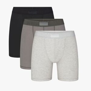 SKIMS Men Cotton Boxer Briefs 5" Inseam - 3 pack